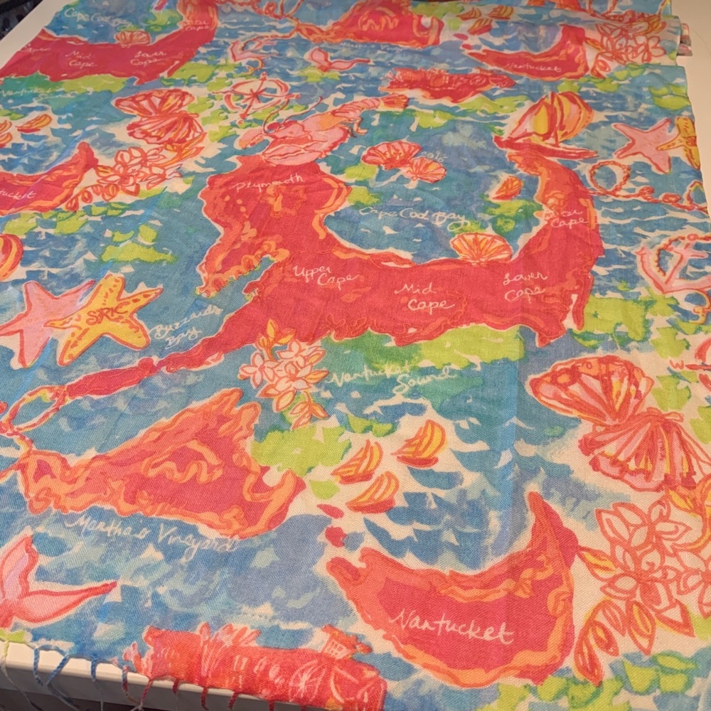 2016 Limited Edition Cape Cod Nantucket islands Murfee scarf Martha’s Vineyard